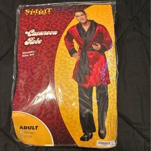 Red and Black Halloween Costume Robe